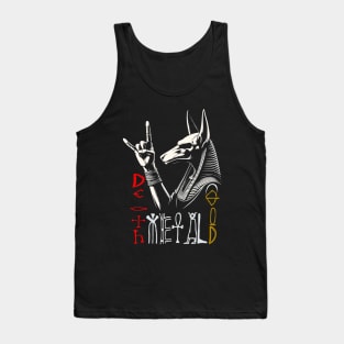 Anubis: Death Metal God Tank Top